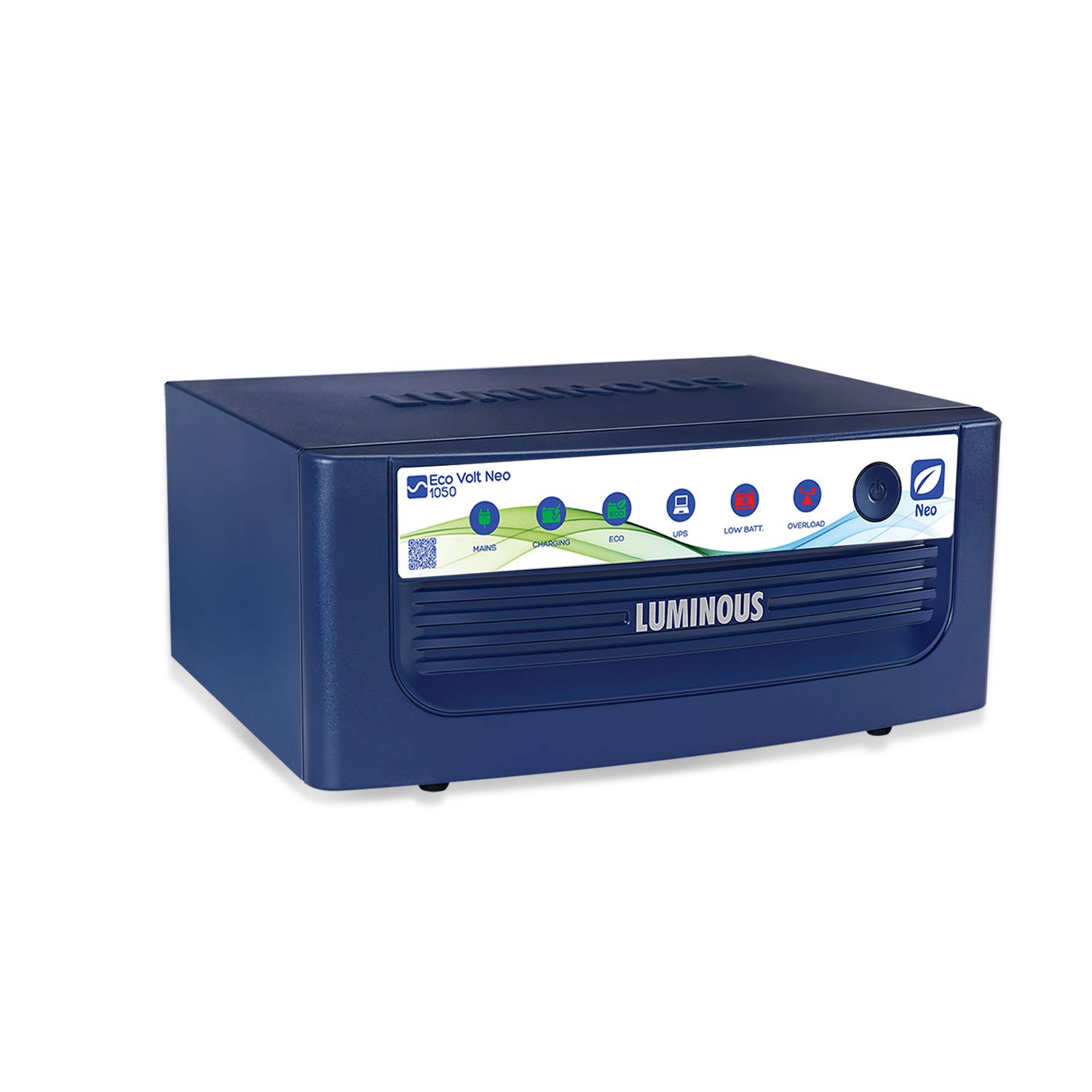 Luminous Eco Volt Neo 1050 Pure Sine Wave 900VA/12V Inverter for Home, Office & Shops