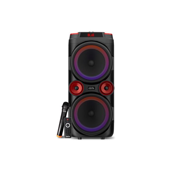 Elista ELS T-6200 AUTFB 60W RGB Trolley Speaker with Mic and Remote Control