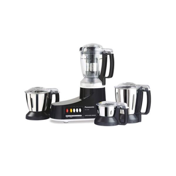 Panasonic Super Mixer Grinder 1000W MX-AC400 Black 3 Stainless Steel Jars1 Juicer Jar